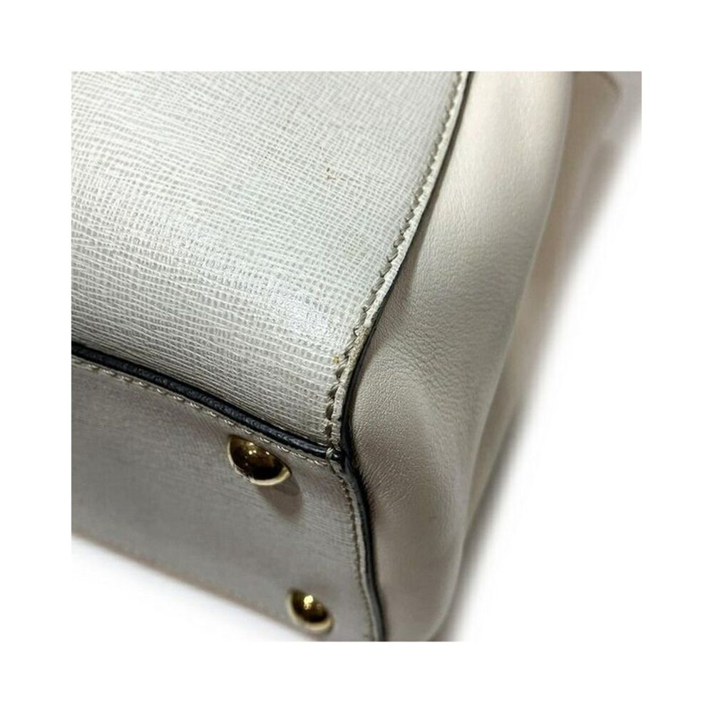 Pre Loved Fendi 2Jours Medium Tote White - Picture 4 of 8